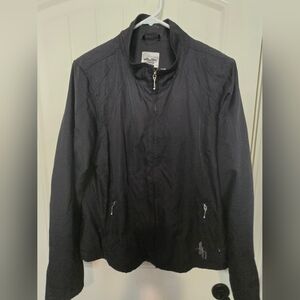 Harley Davidson Womens Black Jacket Windbreaker